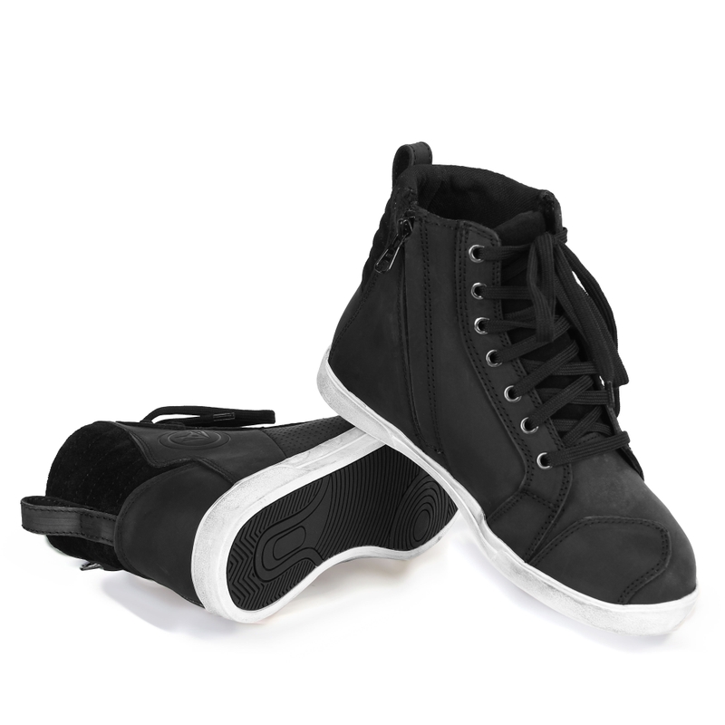 RSA Drifter Motorradstiefel Schwarz 2 - 2. Wahl - II. Qualität