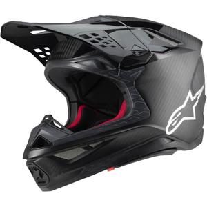 Motocross-Helm Alpinestars Supertech S-M10 Fame glänzend/matt Carbon