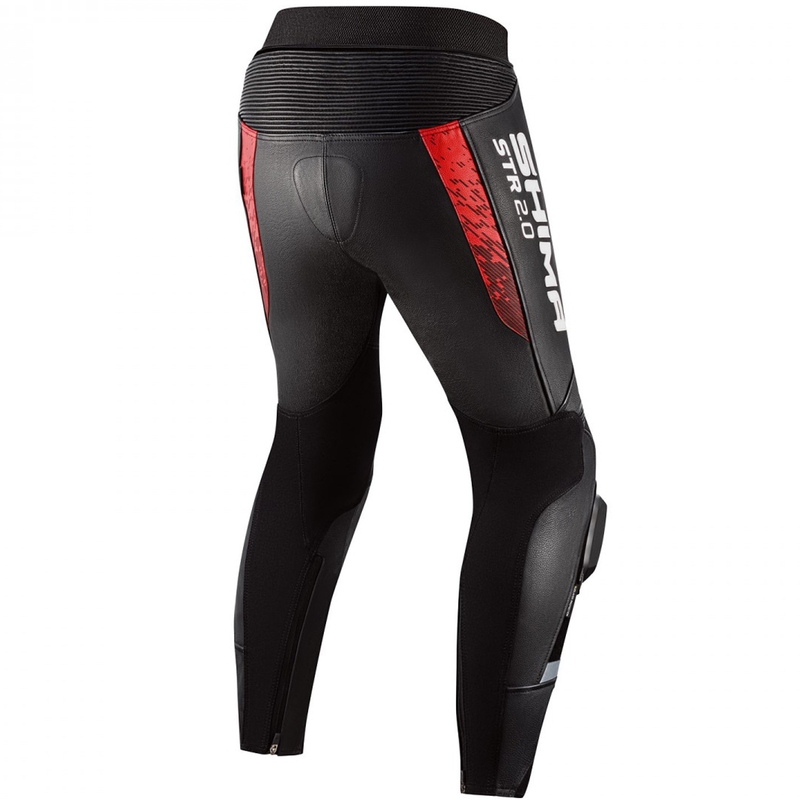 Shima STR 2.0 Motorradhose schwarz-rot