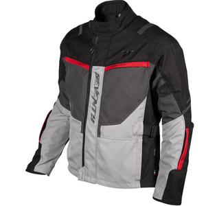 Seventy Degrees SD-JT83 Tonale Motorradjacke schwarz-grau-rot