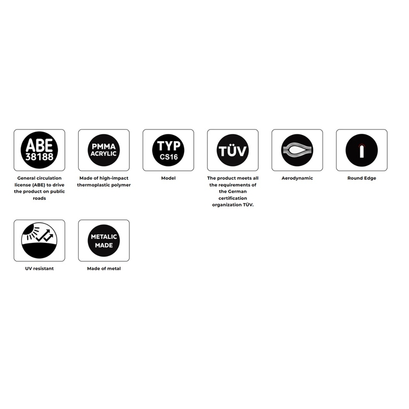 Windschirm PUIG NEW GEN. SPORT rot