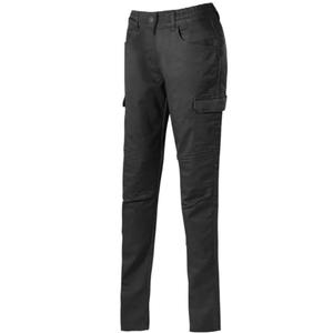 Damen-Motorradhose Seventy Degrees SD-PC26 Teide schwarz