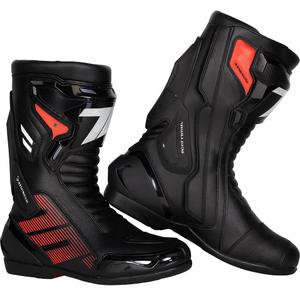 Seventy Degrees SD-BR26 Alpha Motorradstiefel schwarz-rot