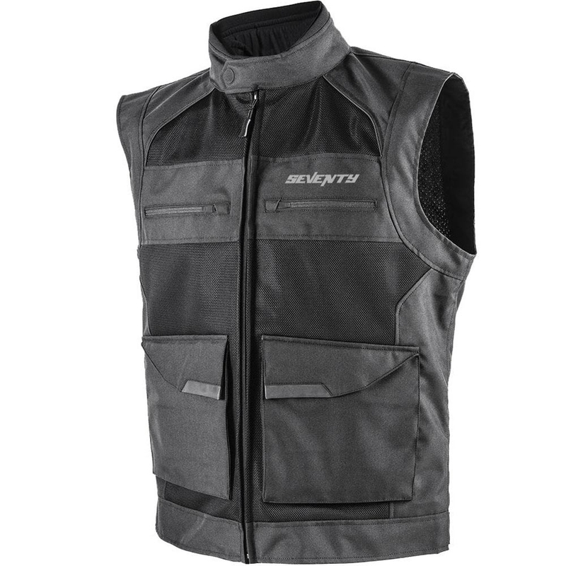 Motorradweste Seventy Degrees SD-S3 Scirocco schwarz