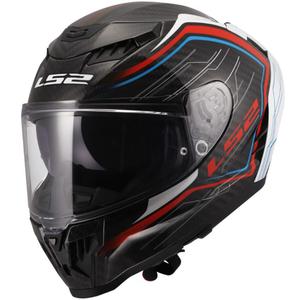 Integralhelm LS2 FF807 Dragon Subic weiß-blau-rot