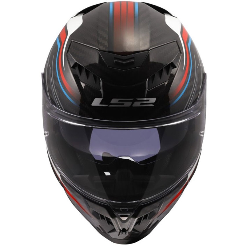 Integralhelm LS2 FF807 Dragon Subic weiß-blau-rot