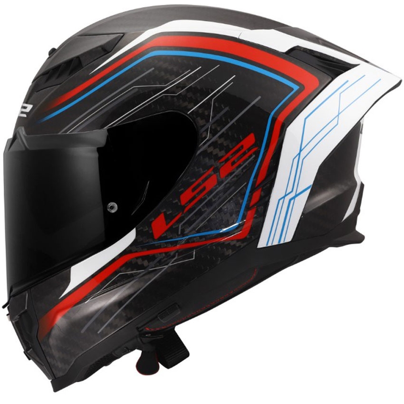 Integralhelm LS2 FF807 Dragon Subic weiß-blau-rot