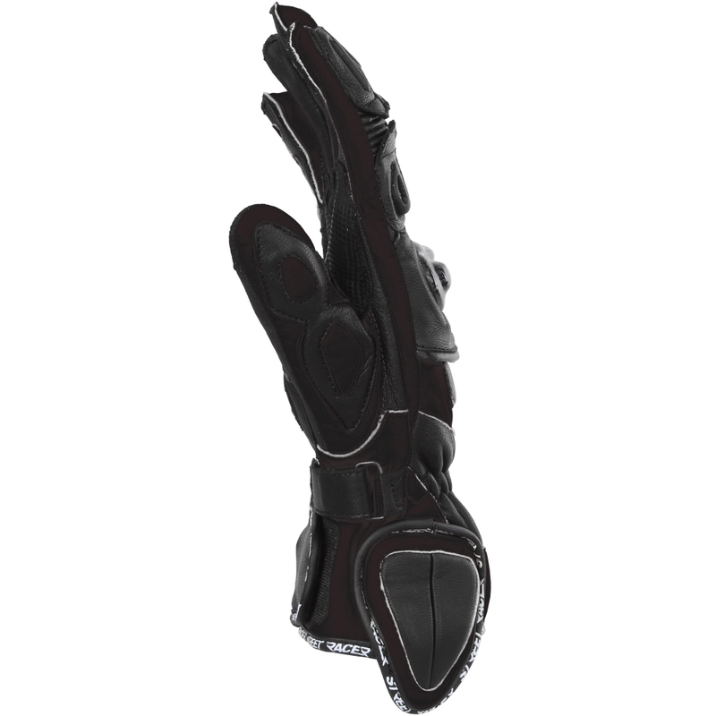 Motorradhandschuhe Street Racer Virus 2 schwarz