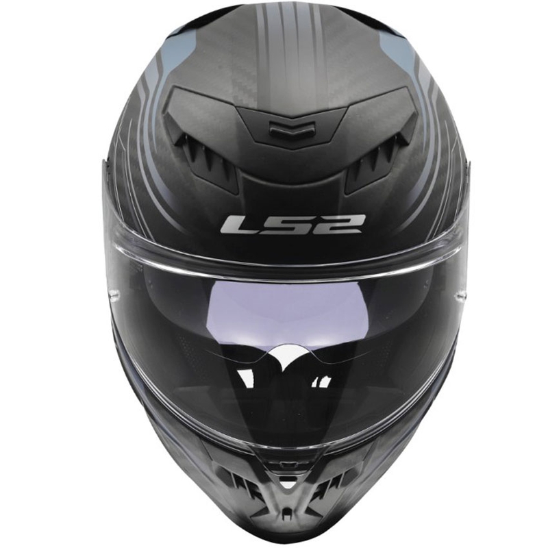 Integralhelm LS2 FF807 Dragon Subic blau-benzin