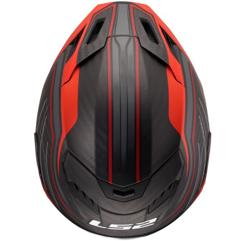 Integralhelm LS2 FF807 Dragon Subic rot