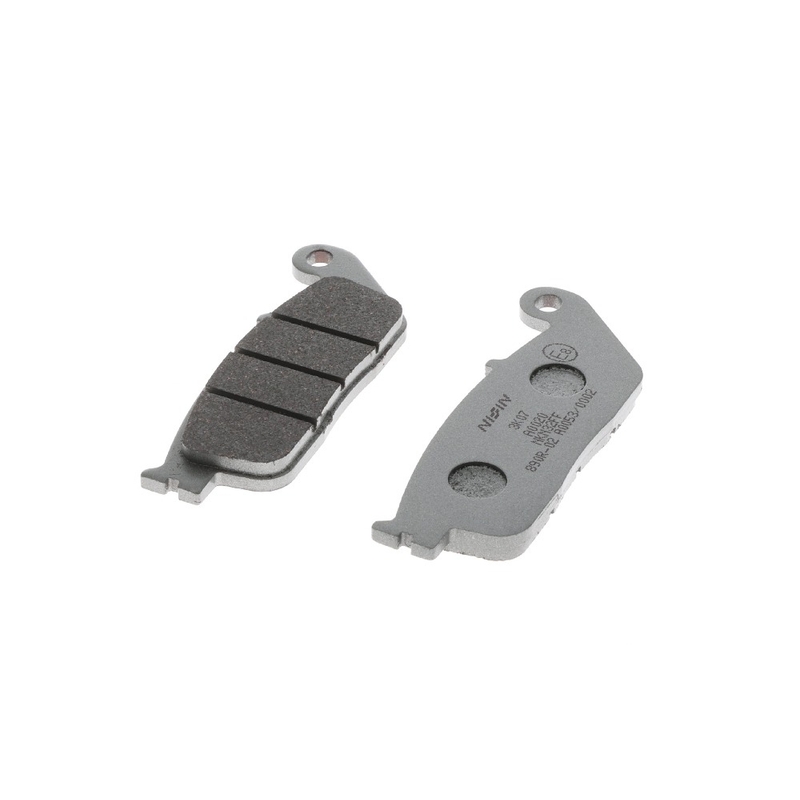 NISSIN Bremsbeläge, halbmetallische Mischung, 102 x 39 x 8,1 mm, 2 Stück