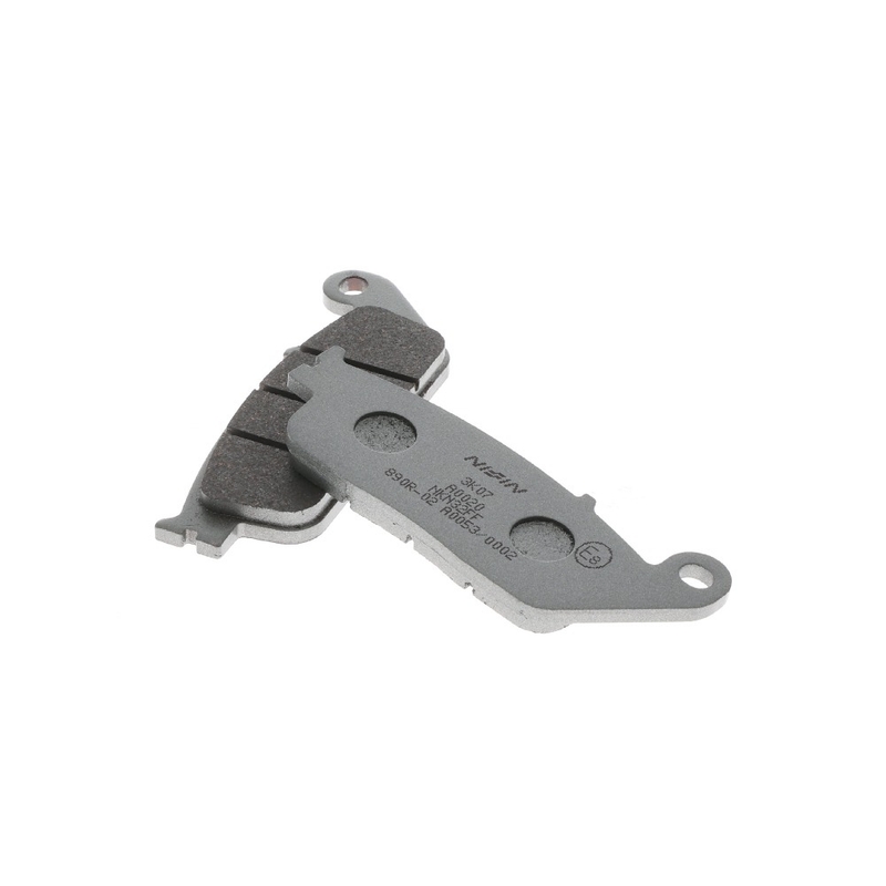 NISSIN Bremsbeläge, halbmetallische Mischung, 102 x 39 x 8,1 mm, 2 Stück