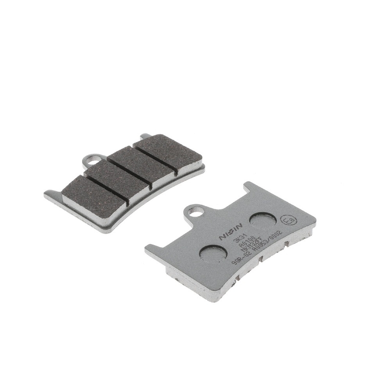 NISSIN Bremsbeläge, halbmetallische Mischung, 69,8 x 50,7 x 8,5 mm, 2 Stück