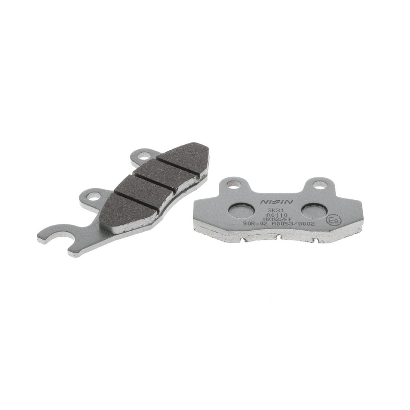 Bremsbeläge NISSIN halbmetallische Mischung M501-374 2 Stück.