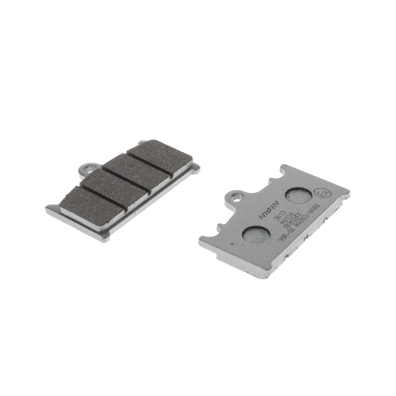 NISSIN Bremsbeläge, halbmetallische Mischung, 69,8 x 46,5 x 8 mm, 2 Stück