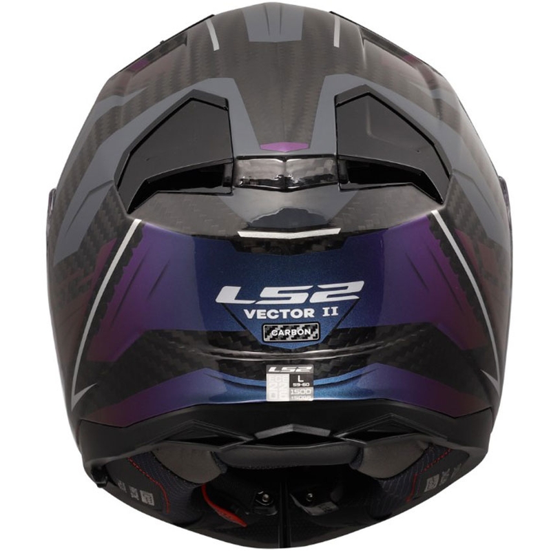 Integralhelm LS2 FF811 Vector II C Savage Chameleon schwarz-lila