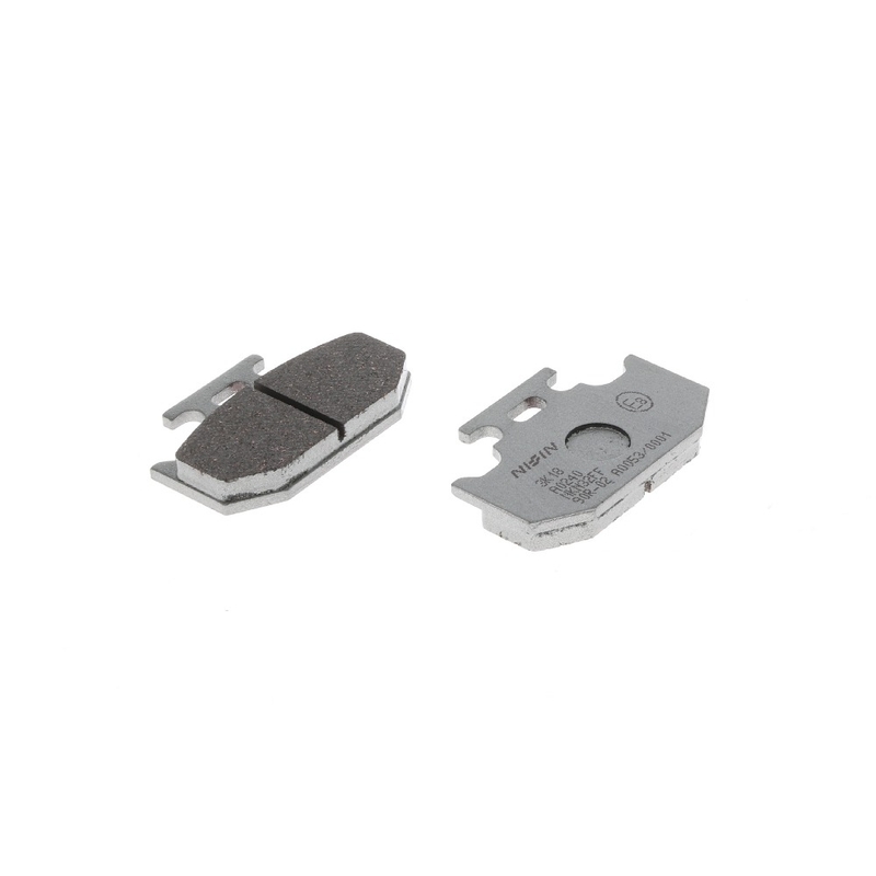 NISSIN Bremsbeläge, halbmetallische Mischung, 62 x 40,6 x 8,7 mm, 2 Stück