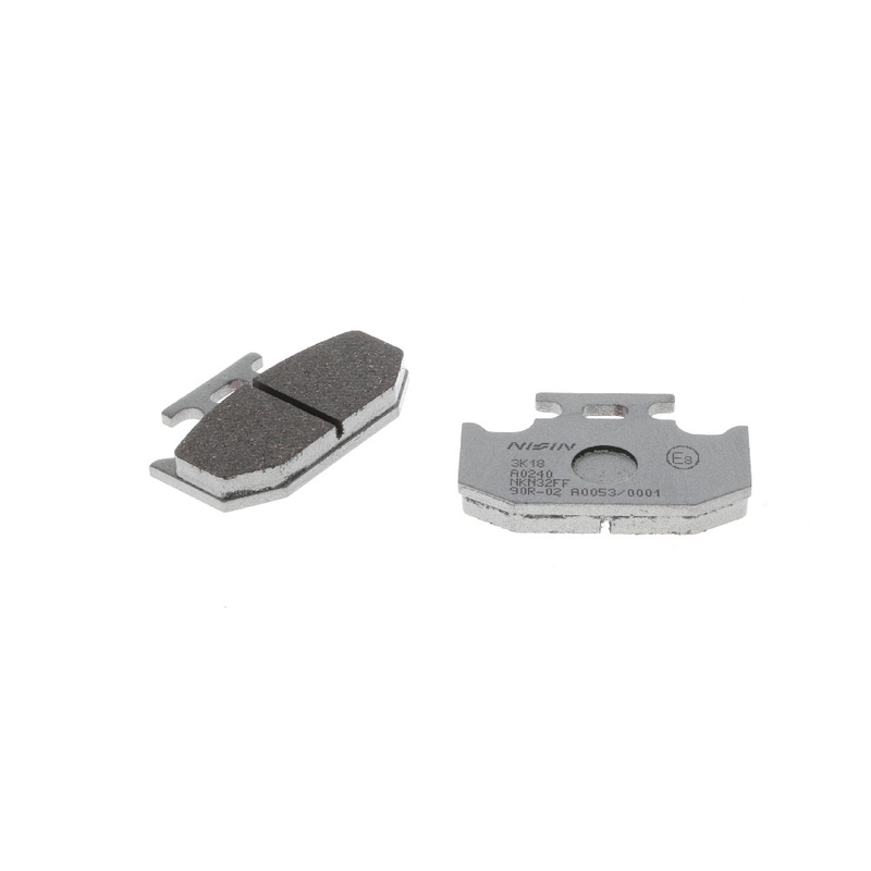 NISSIN Bremsbeläge, halbmetallische Mischung, 62 x 40,6 x 8,7 mm, 2 Stück