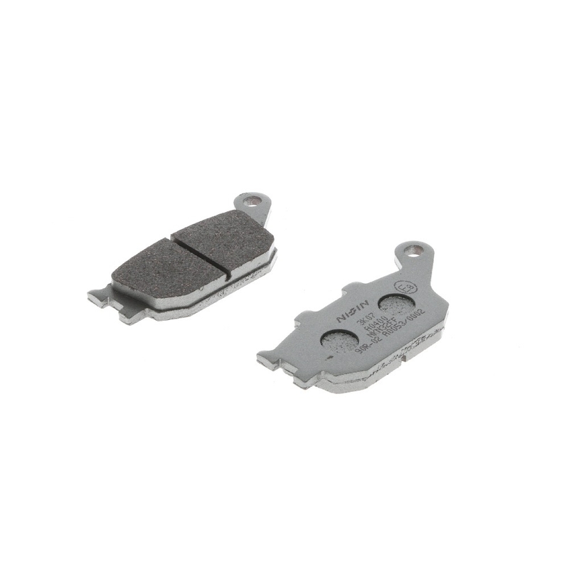 NISSIN Bremsbeläge, halbmetallische Mischung, 86x40x9 mm, 2 Stück
