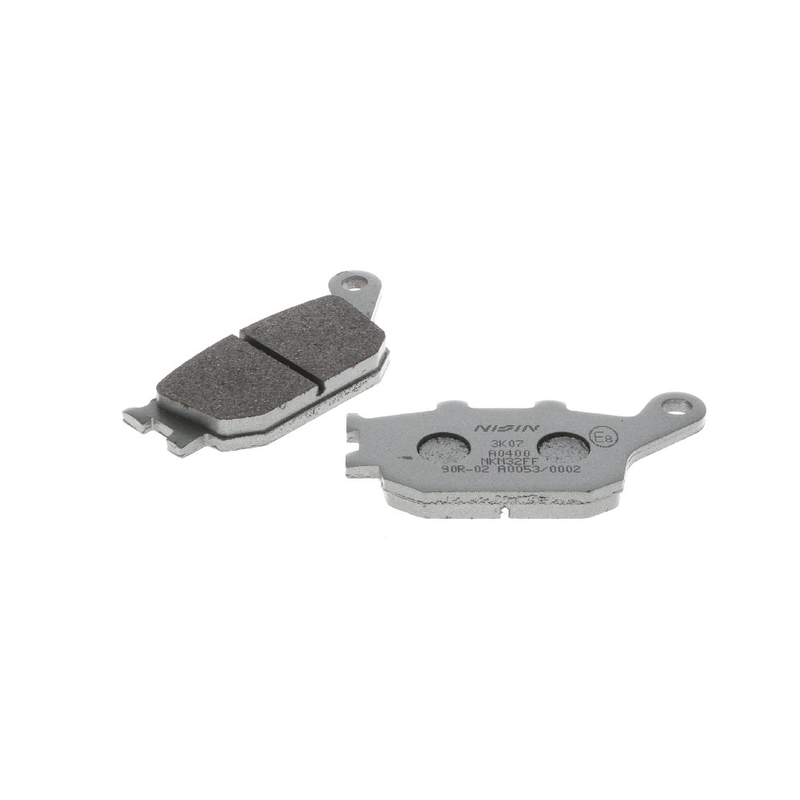 NISSIN Bremsbeläge, halbmetallische Mischung, 86x40x9 mm, 2 Stück
