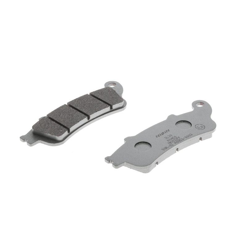 NISSIN Bremsbeläge, halbmetallische Mischung, 115 x 40,2 x 8,5 mm, 2 Stück