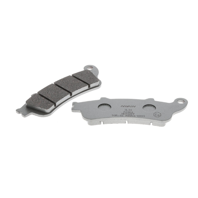 NISSIN Bremsbeläge, halbmetallische Mischung, 115 x 40,2 x 8,5 mm, 2 Stück
