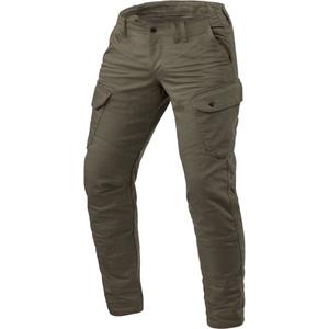 Gekürzte Motorradjeans Revit Cargo TF khaki