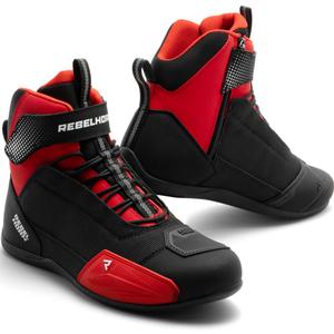 Rebelhorn Swift Motorradstiefel schwarz-rot