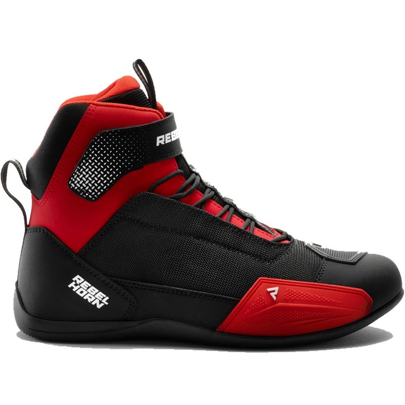 Rebelhorn Swift Motorradstiefel schwarz-rot