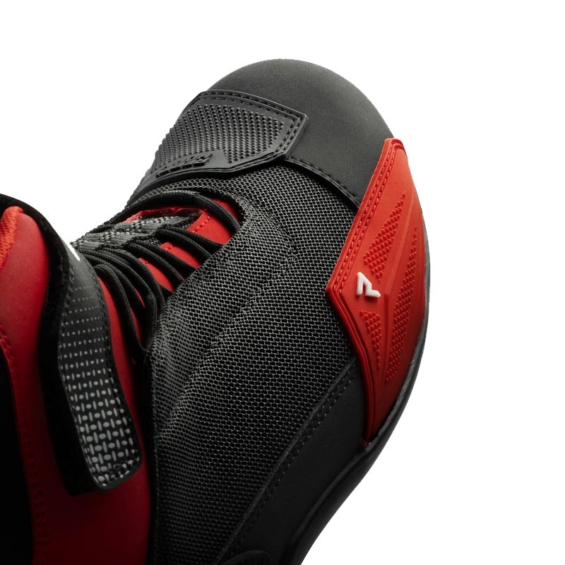 Rebelhorn Swift Motorradstiefel schwarz-rot