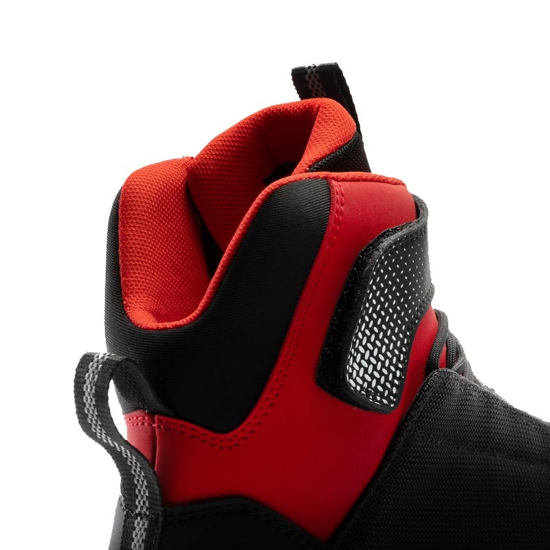 Rebelhorn Swift Motorradstiefel schwarz-rot