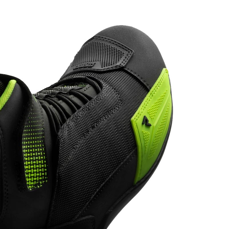 Rebelhorn Swift Motorradstiefel schwarz-fluoreszierend gelb