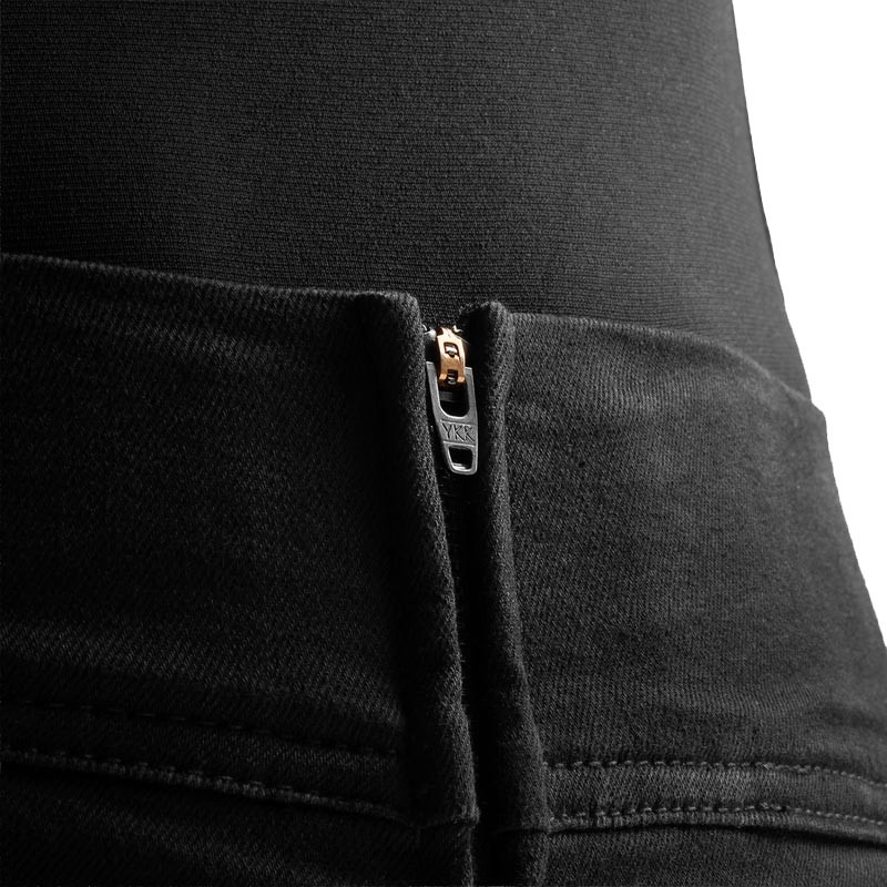 Rebelhorn Chica Motorradleggings für Damen, schwarz