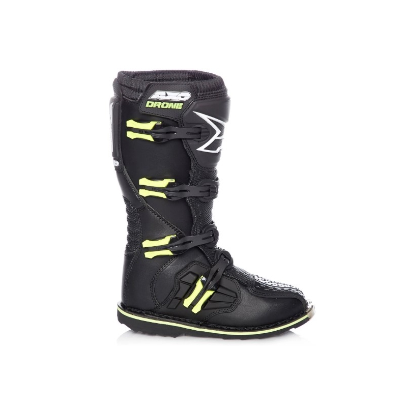 Moto Schuhe AXO Drone Enduro schwarz-fluo gelb Ausverkauf