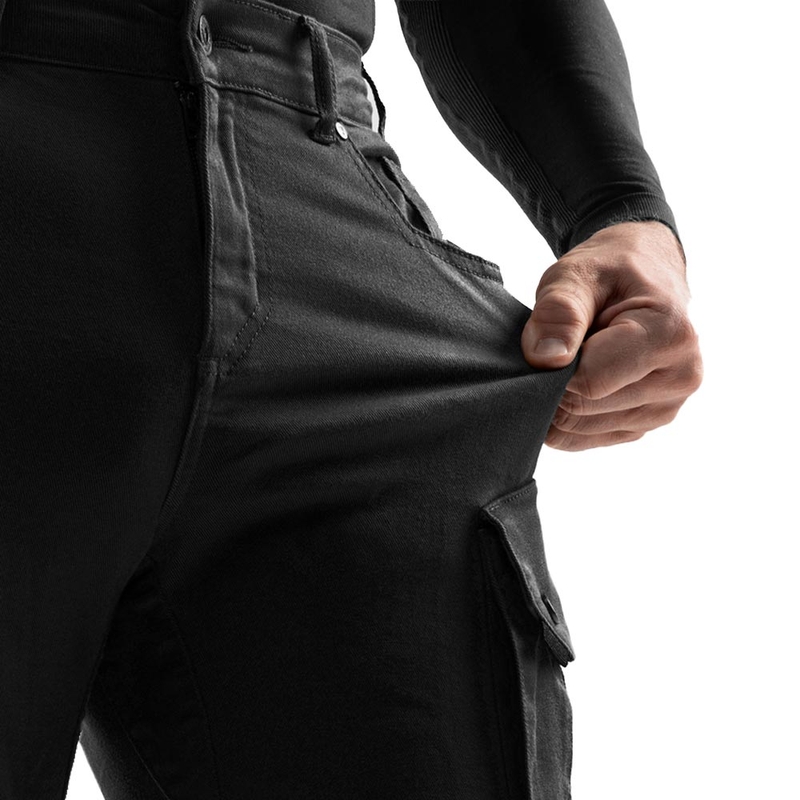 Rebelhorn Faster Motorradjeans schwarz
