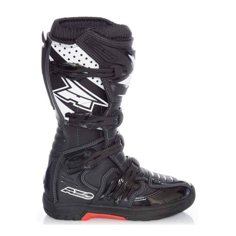 Schuhe AXO MX One schwarz und weiß sale Ausverkauf