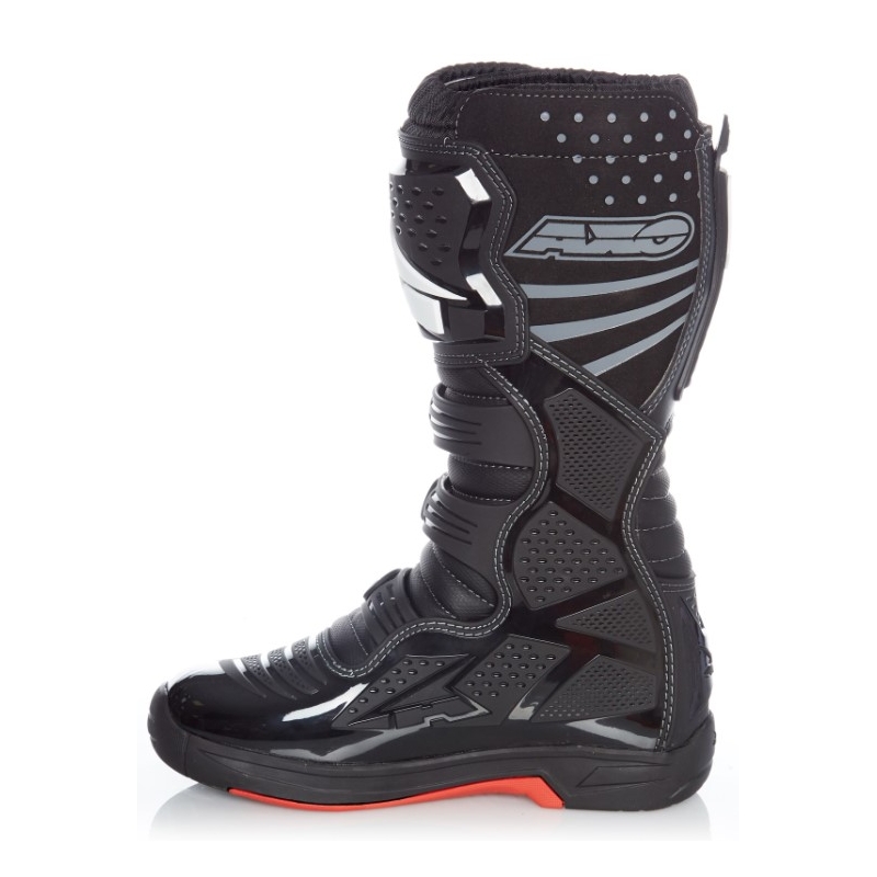 Schuhe AXO MX One schwarz und weiß sale Ausverkauf