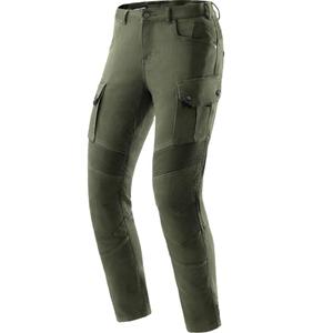 Rebelhorn Faster Cropped Motorcycle Jeans grün