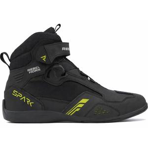 Rebelhorn Spark 3 Motorradstiefel schwarz-fluoreszierend gelb