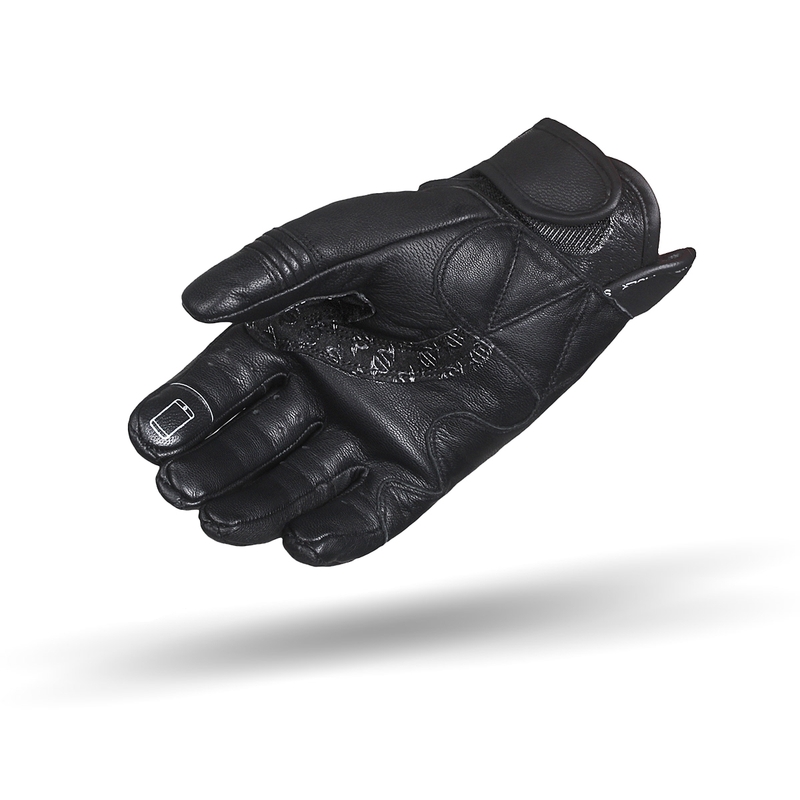 Street Racer Falcon Schwarz Motorradhandschuhe Ausverkauf