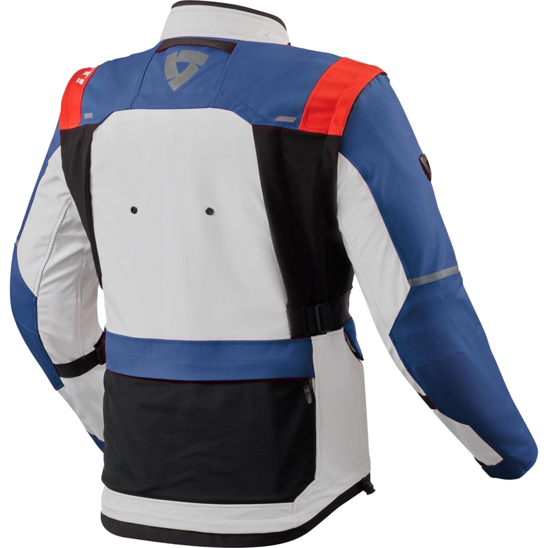 Revit Offtrack 3 H2O Motorradjacke blau-silber