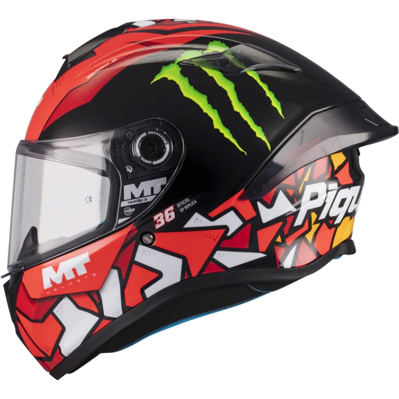 Integralhelm MT Targo S Piqueras B5 schwarz-rot