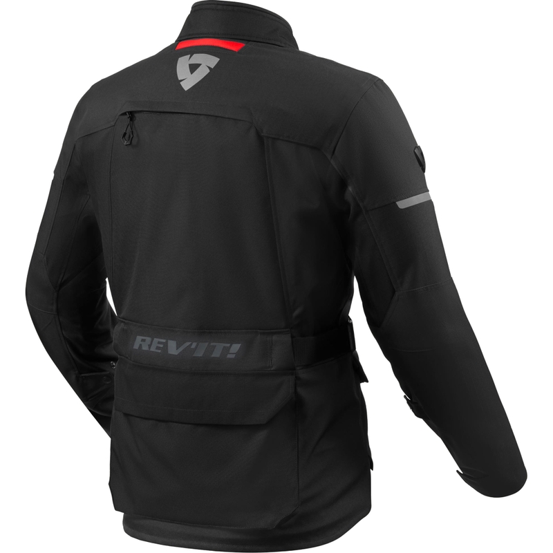 Revit Outback 5 H2O Motorradjacke schwarz