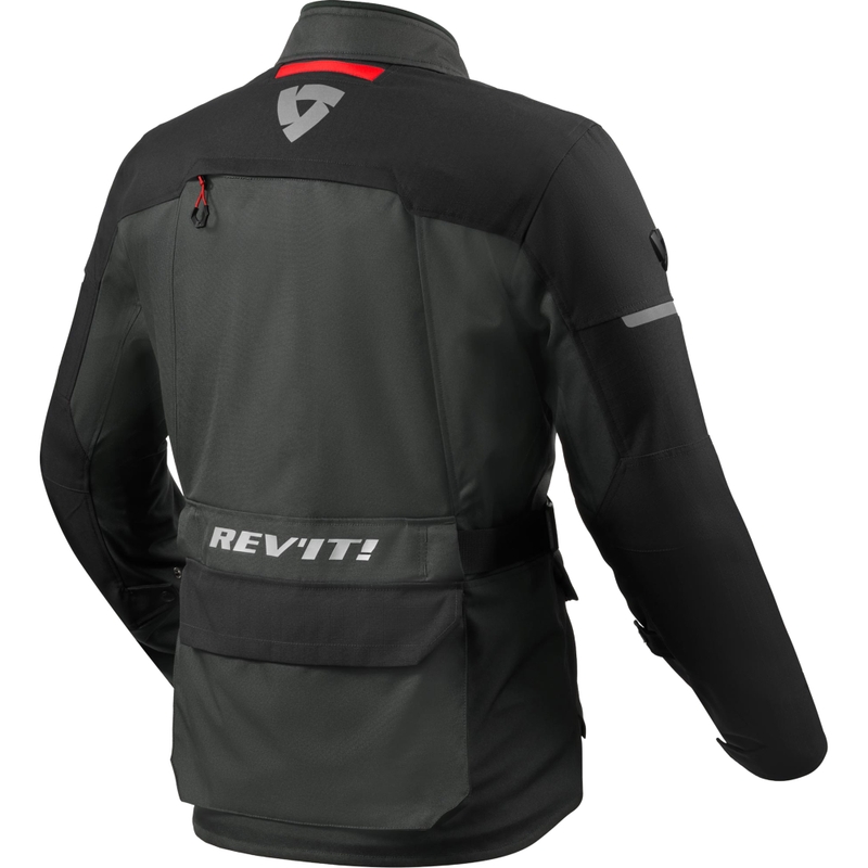 Revit Outback 5 H2O Motorradjacke Anthrazit-Schwarz