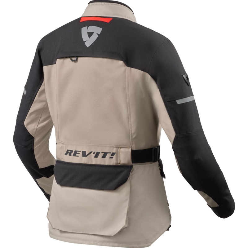 Revit Outback 5 H2O Damen-Motorradjacke, sand-schwarz