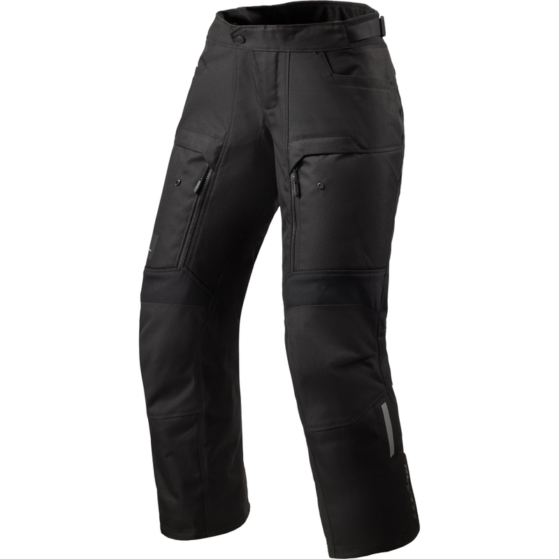 Revit Outback 5 H2O Damen-Motorradhose, kurz geschnitten, Schwarz