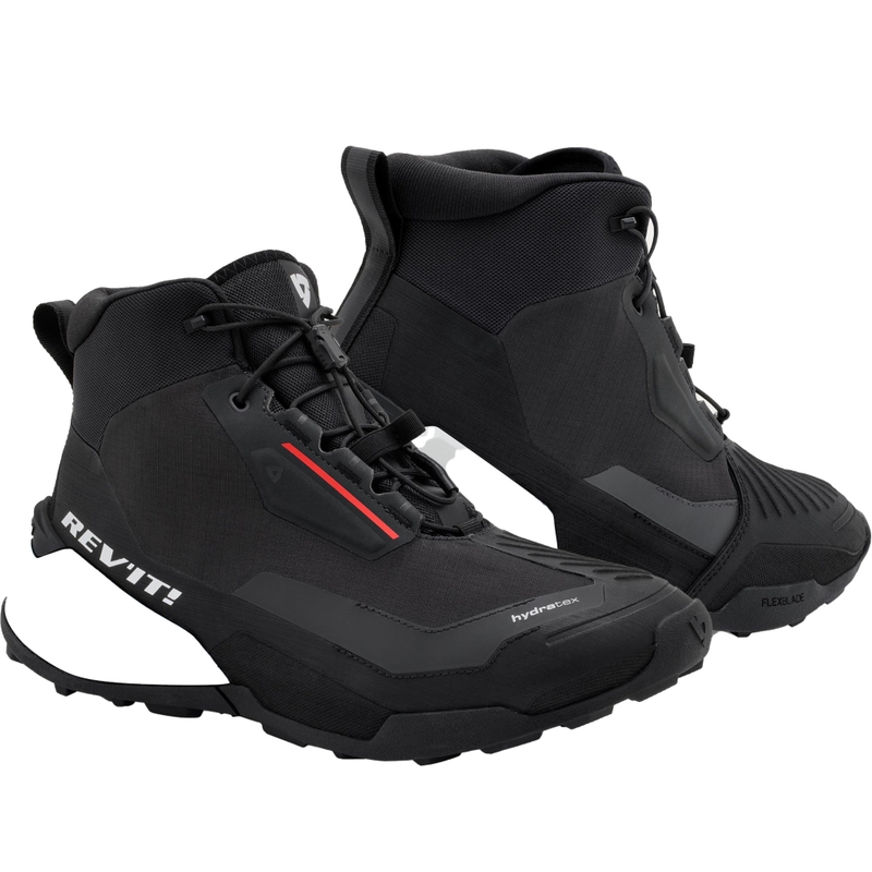 Revit Subduction H2O Motorradstiefel schwarz-weiß