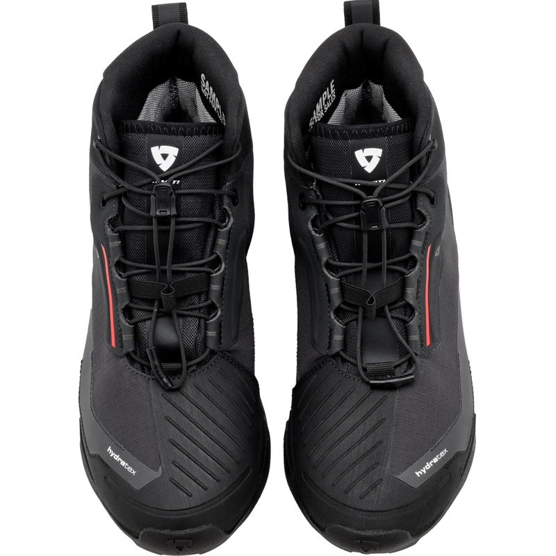 Revit Subduction H2O Motorradstiefel schwarz-weiß