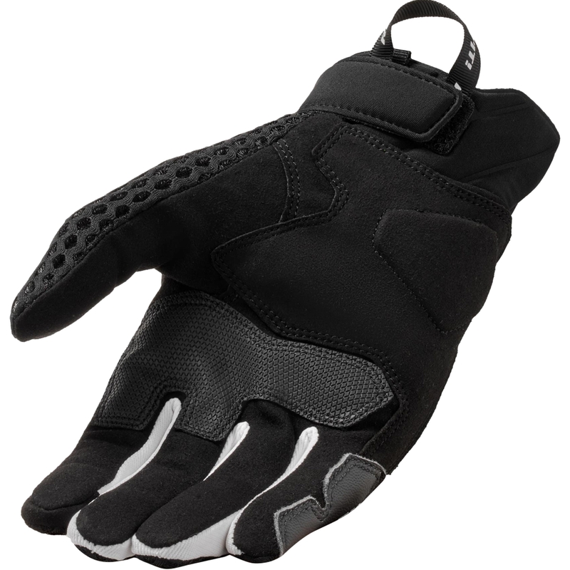Revit Veloz Motorradhandschuhe schwarz-weiß