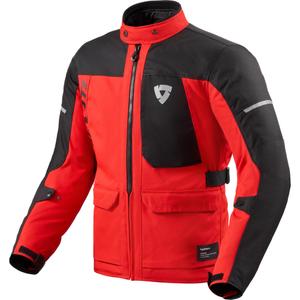 Revit Convergent H2O Motorradjacke rot-schwarz